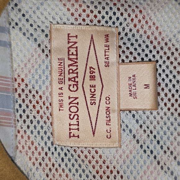 Filson Men's Twin Lakes Sport Shirt Size M - Picture 2 of 13